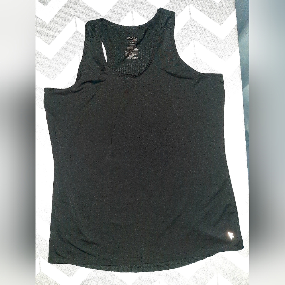 Set of Three Tank Tops in Black, Purple, and Black With Gray Size Large - Picture 7 of 7